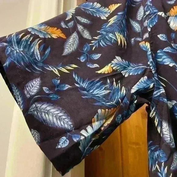 Free People Sandrine Rose foliage, print, Snap Button Shirt- Small NWT - Picture 4 of 7